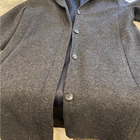Banana Republic gray wool blend coat- Size small - Picture 8 of 12